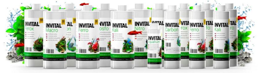 akvarijní přípravky Invital